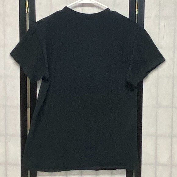 Johnny Cash The Man in Black Graphic Tee American Legend Short Sleeve Crew Neck - Picture 2 of 10